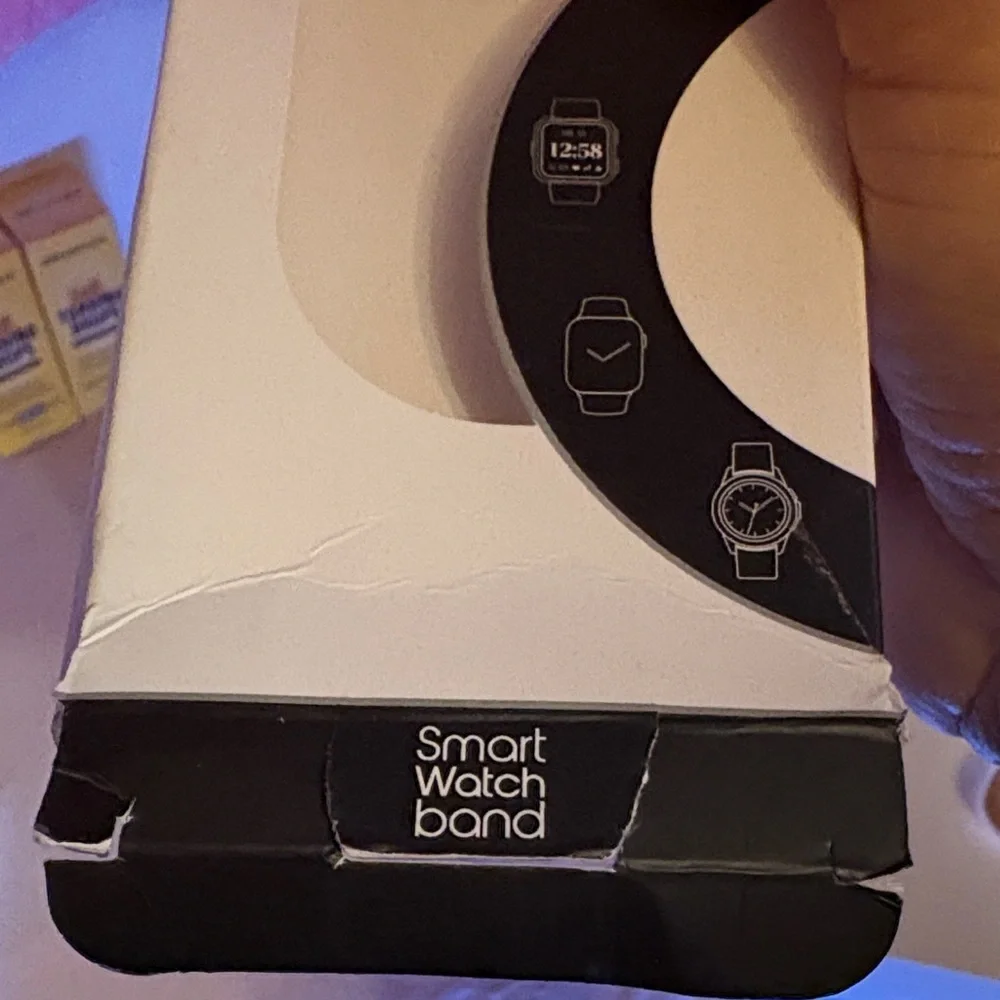 B. Smart Silver Smartwatch Band